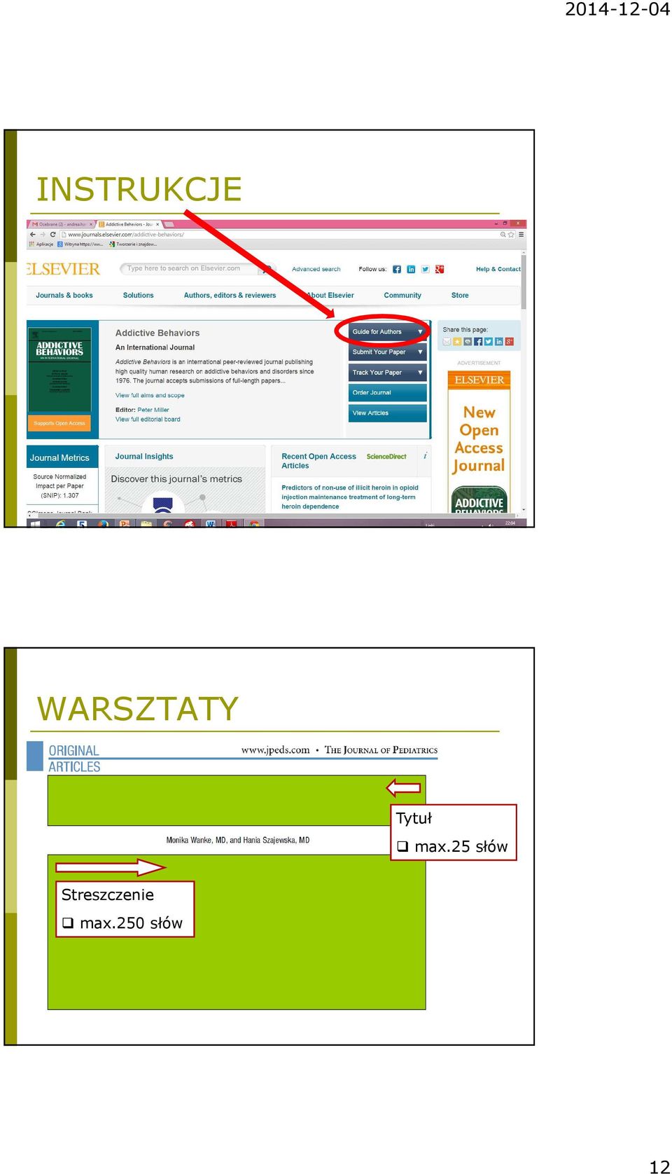 max.25 słów