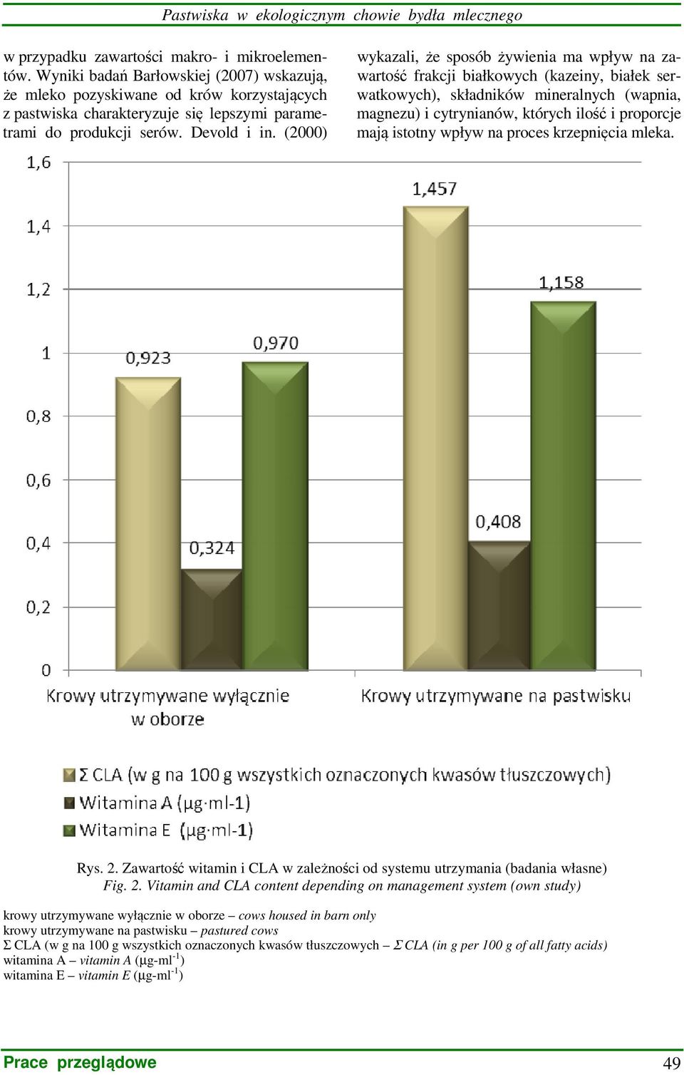 (2000) wykazali, że sposób żywienia ma wpływ na zawartość frakcji białkowych (kazeiny, białek serwatkowych), składników mineralnych (wapnia, magnezu) i cytrynianów, których ilość i proporcje mają