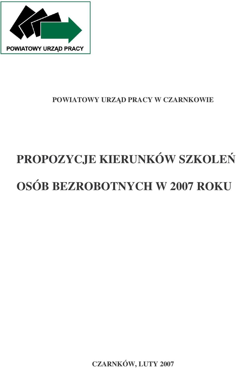 KIERUNKÓW SZKOLE OSÓB