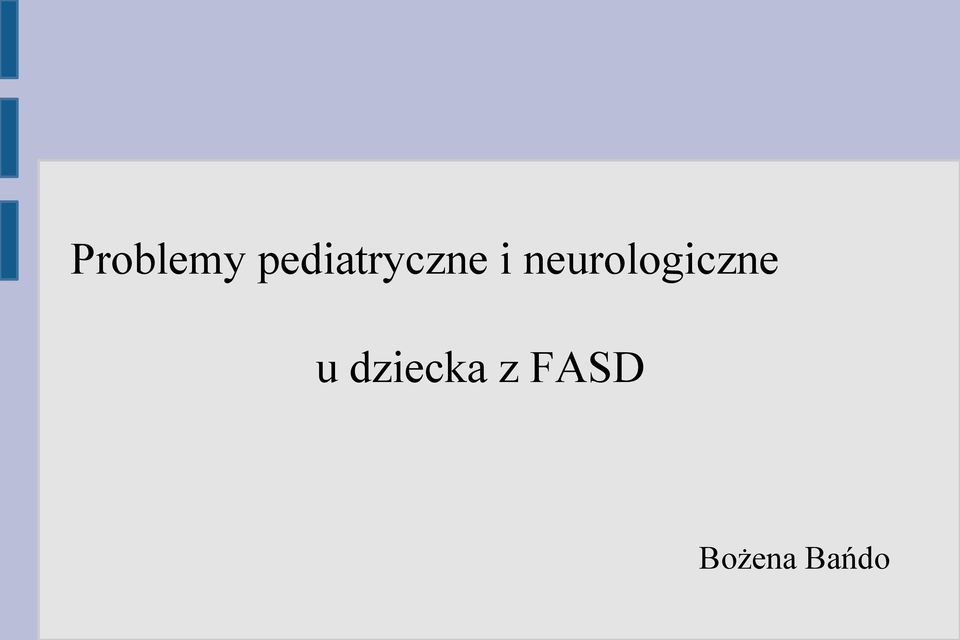 neurologiczne u
