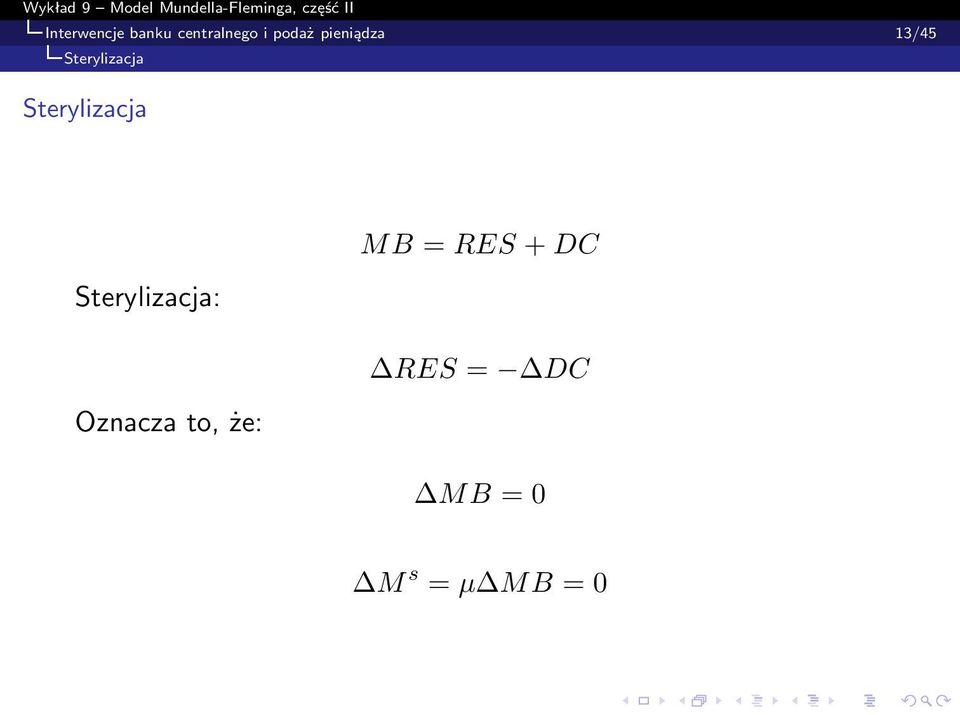 Sterylizacja MB = RES + DC