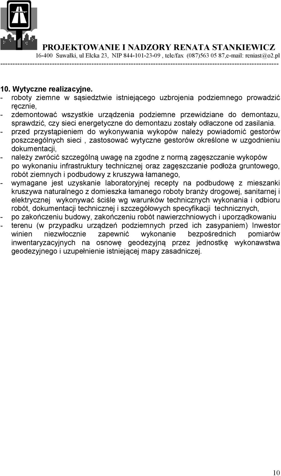 demontazu zostały odłaczone od zasilania.