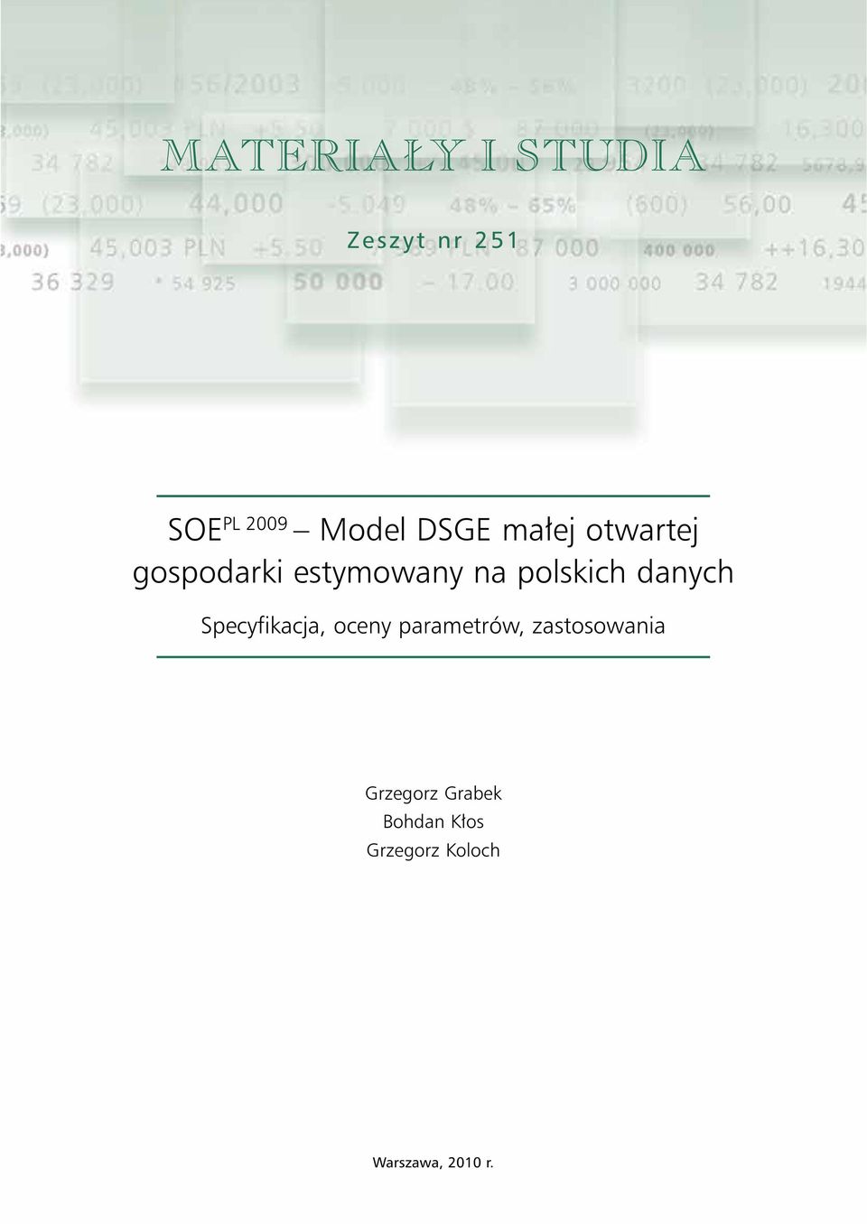 Model DSGE