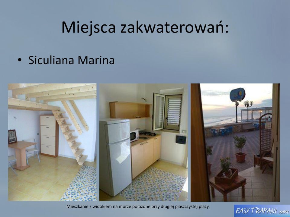 z widokiem na morze