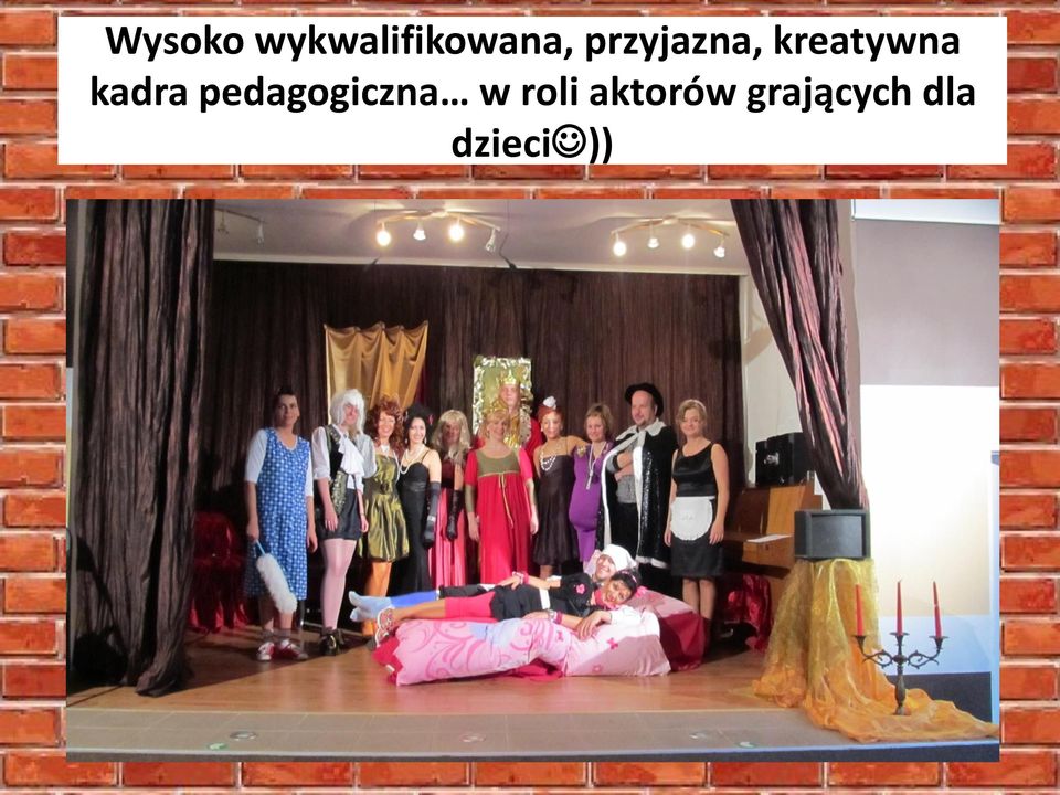 kadra pedagogiczna w roli