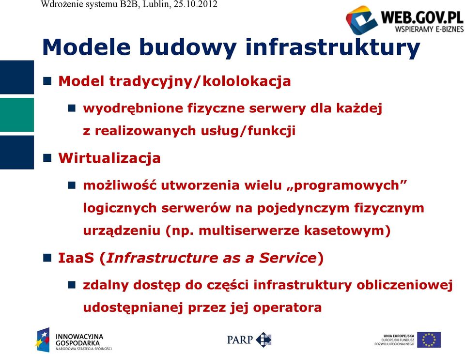 logicznych serwerów na pojedynczym fizycznym urządzeniu (np.