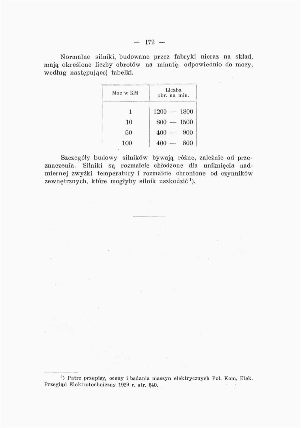 1200 1800 800 1500 400-900 400 800 Szczegóły budowy silników bywają różne, zależnie od przeznaczenia.