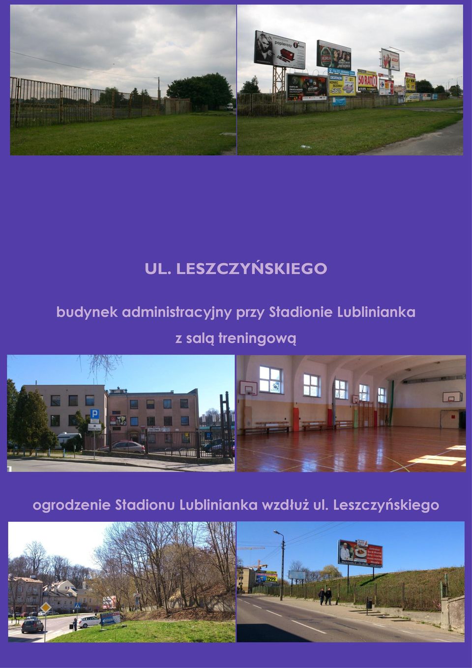 Lublinianka z salą treningową