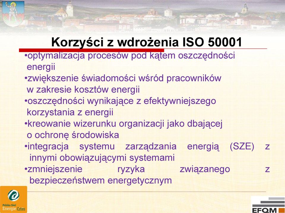 korzystania z energii kreowanie wizerunku organizacji jako dbającej o ochronę środowiska integracja