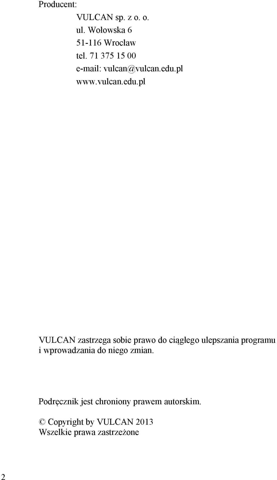 pl www.vulcan.edu.