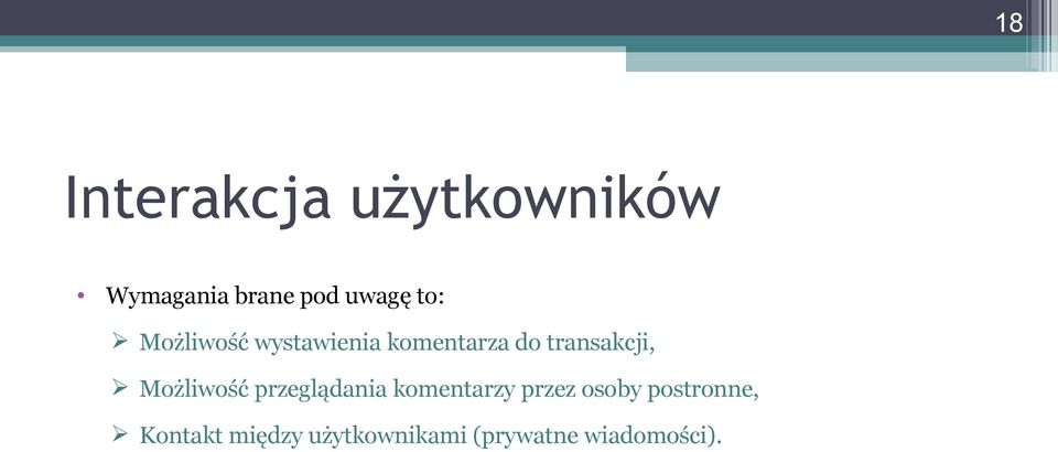 Możliwość przeglądania komentarzy przez osoby