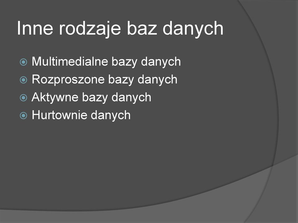 Rozproszone bazy danych