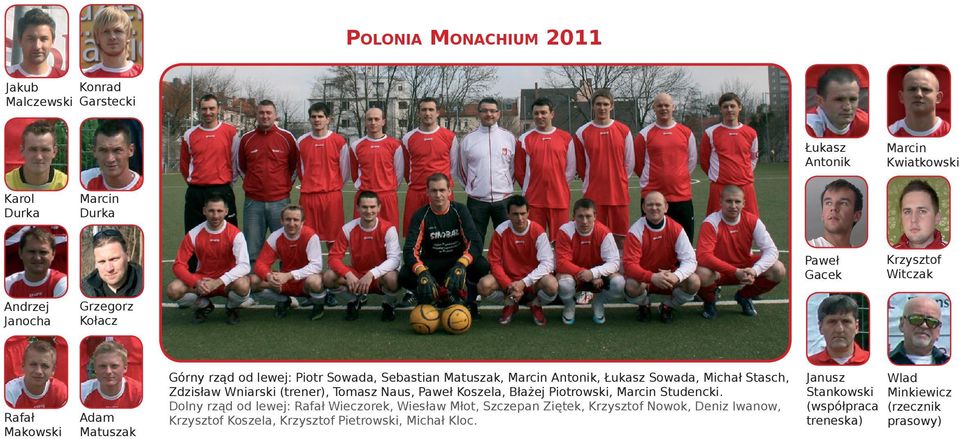Sowada, Sebastian Matuszak, Marcin Antonik, Łukasz Sowada, Michał Stasch, Zdzisław Wniarski (trener), Tomasz Naus, Paweł Koszela, Błażej Piotrowski, Marcin