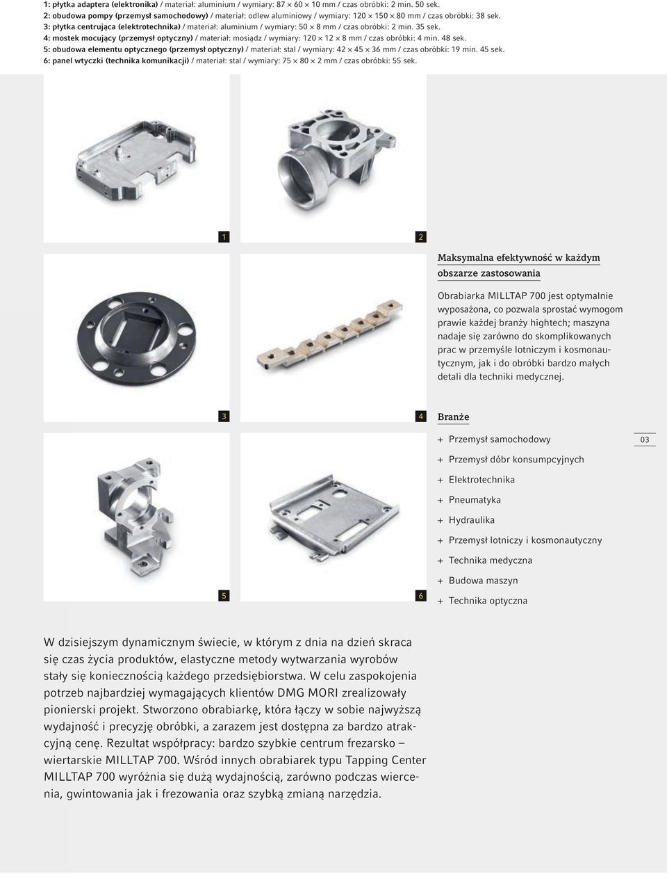 3: płytka centrująca (elektrotechnika) / materiał: aluminium / wymiary: 50 8 mm / czas obróbki: 2 min. 35 sek.