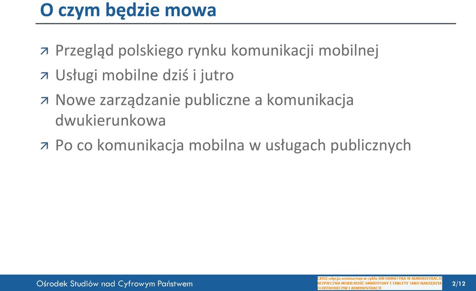 Nowe zarządzanie publiczne a komunikacja