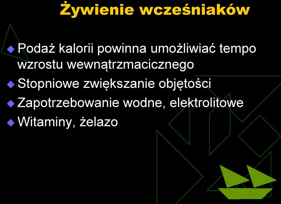 wewnątrzmacicznego Stopniowe zwiększanie