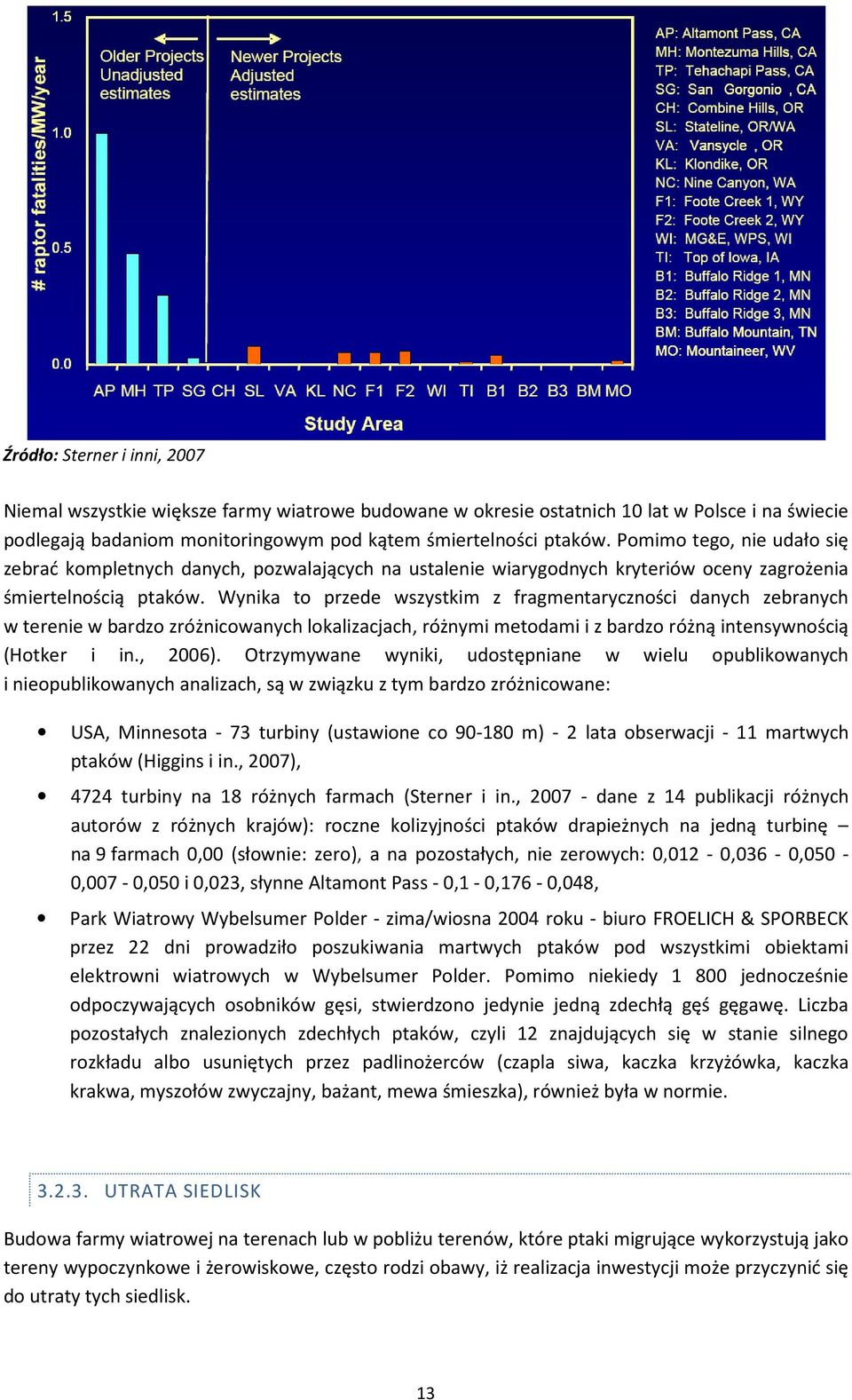 Wynika to przede wszystkim z fragmentaryczności danych zebranych w terenie w bardzo zróżnicowanych lokalizacjach, różnymi metodami i z bardzo różną intensywnością (Hotker i in., 2006).