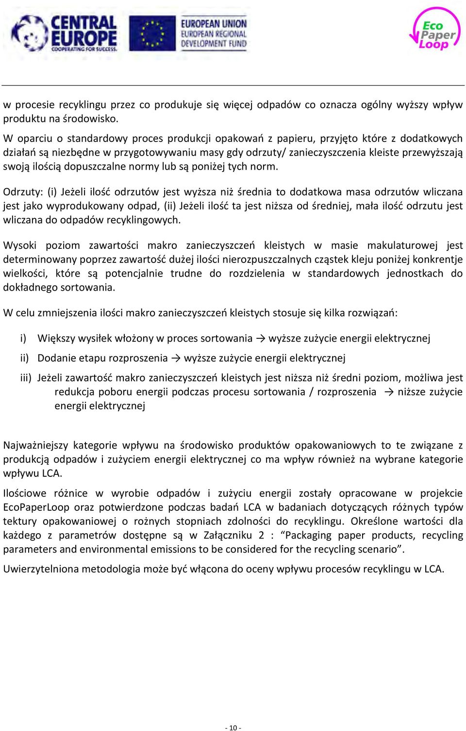 dopuszczalne normy lub są poniżej tych norm.