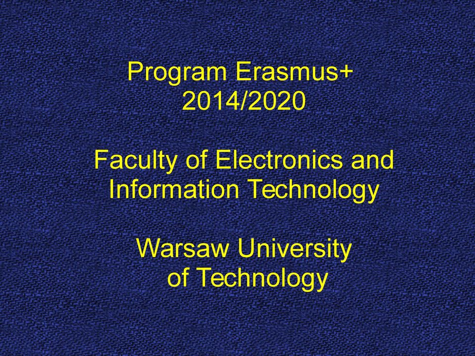 Information Technology