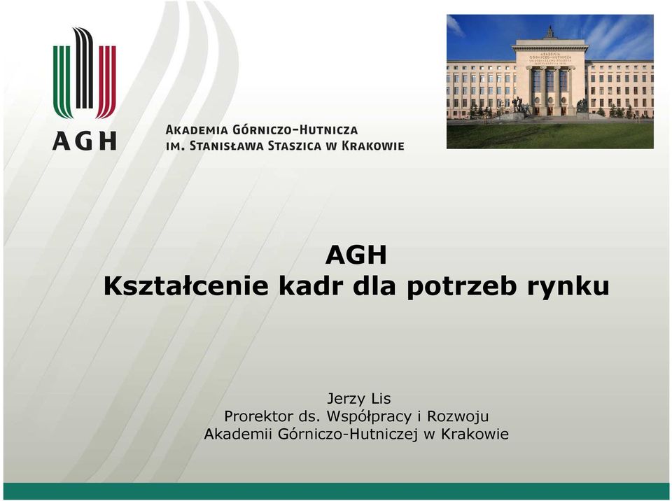 Prorektor ds.