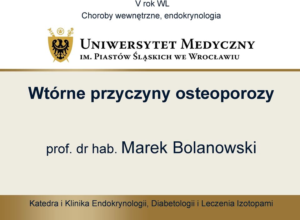 osteoporozy prof. dr hab.