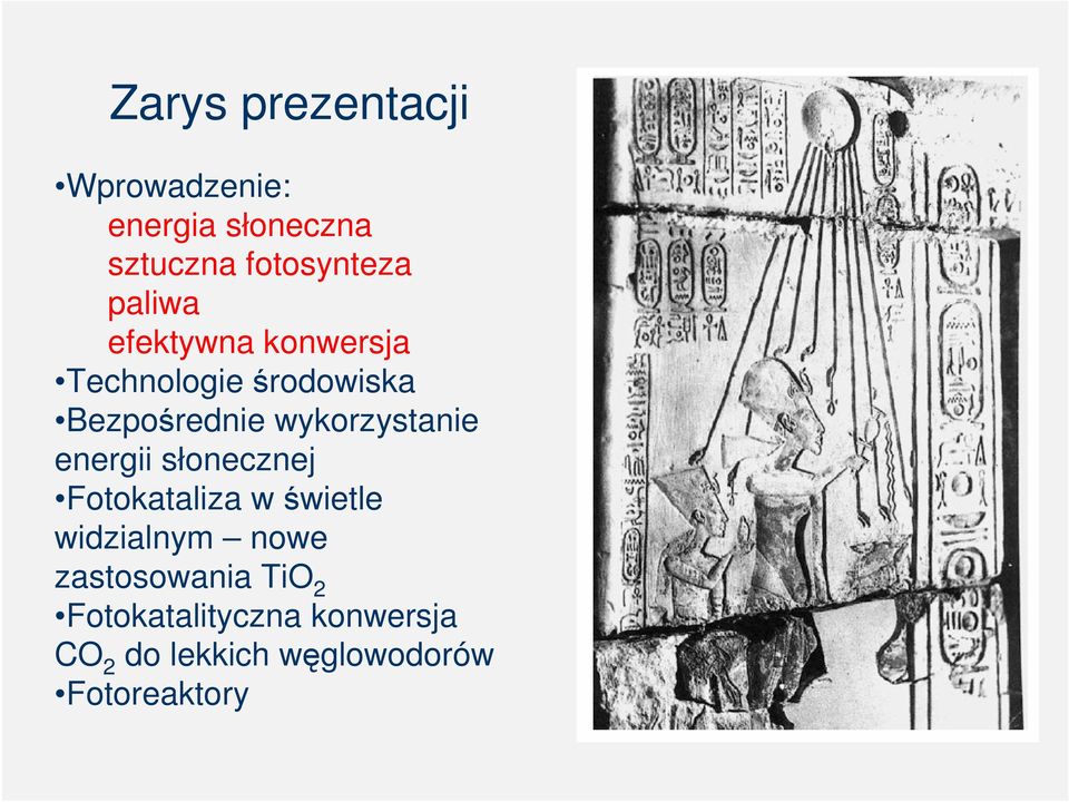 wykorzystanie energii słonecznej Fotokataliza w świetle widzialnym nowe