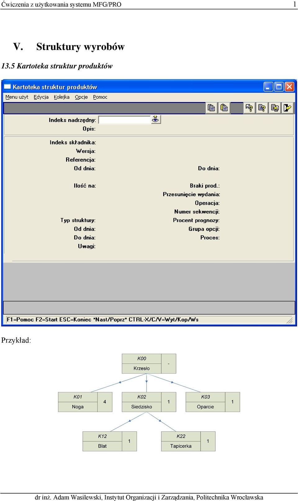 Struktury wyrobów 13.