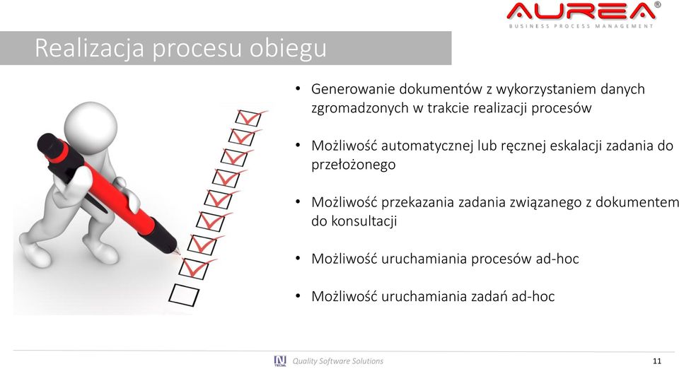 przełożonego Możliwość przekazania zadania związanego z dokumentem do konsultacji