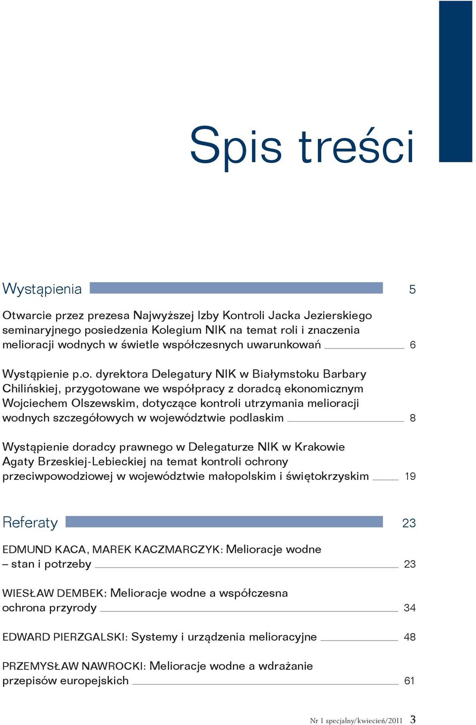 ań 6 Wystąpienie p.o.