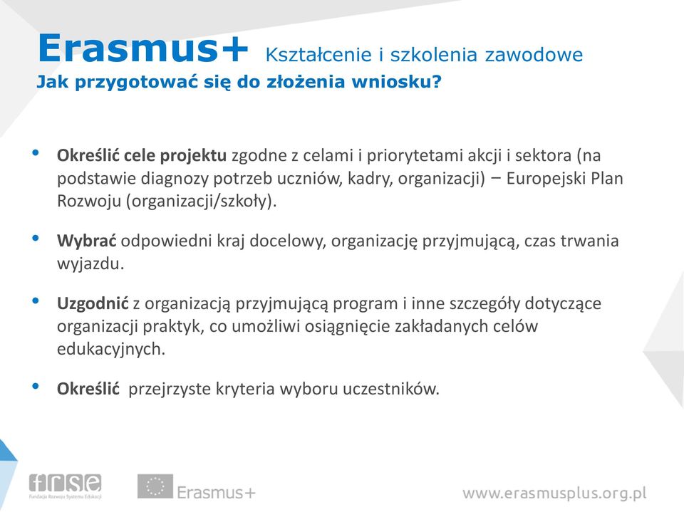 organizacji) Europejski Plan Rozwoju (organizacji/szkoły).