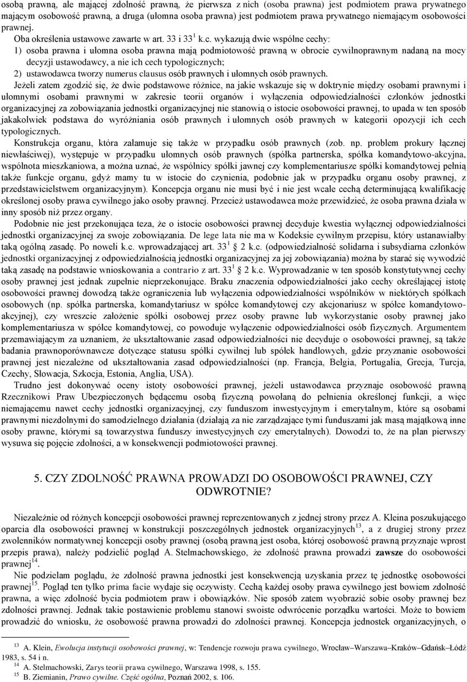 m osobowości