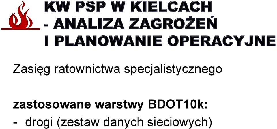 zastosowane warstwy