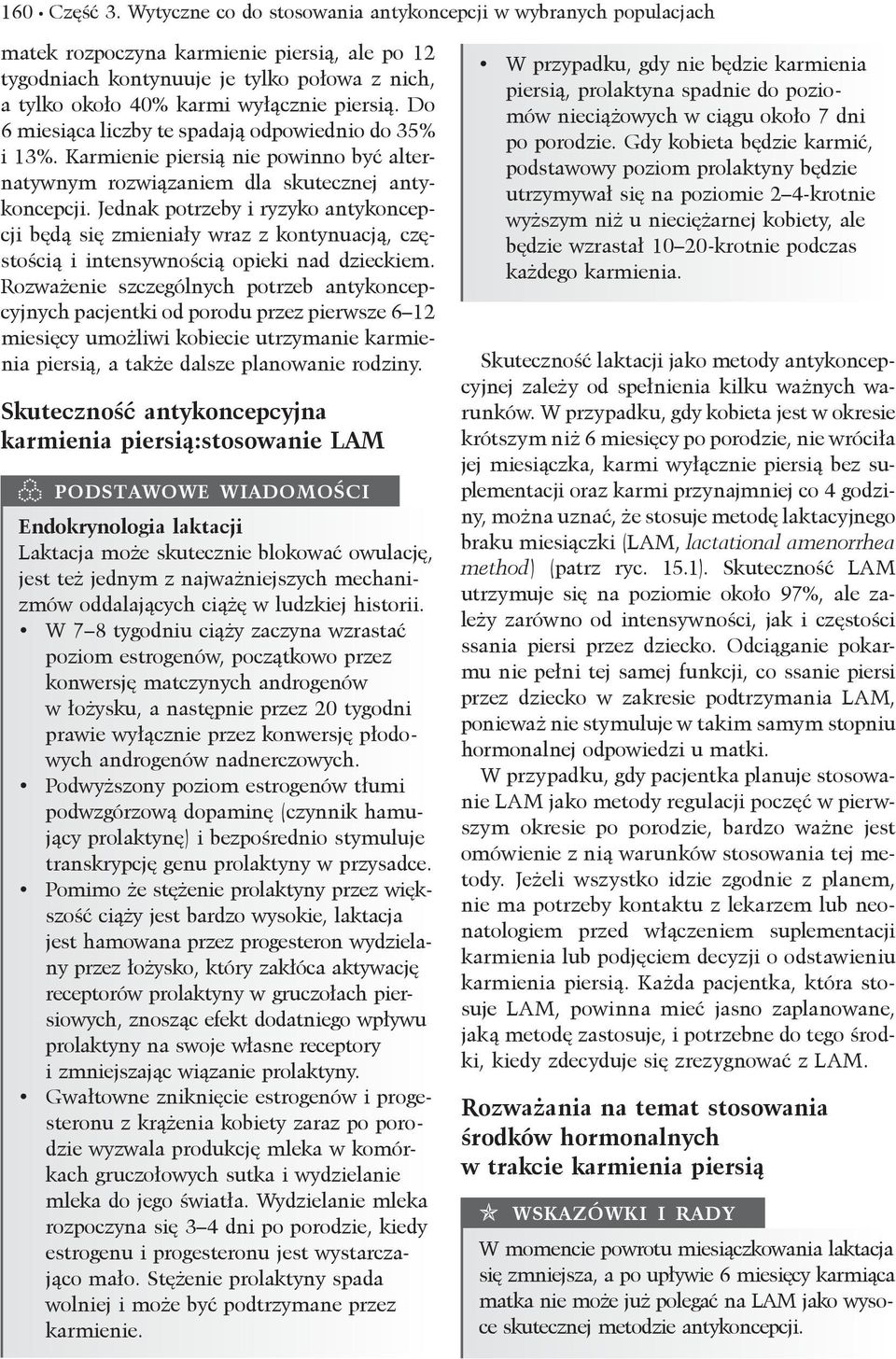 Do 6 miesiąca liczby te spadają odpowiednio do 35% i 13%. Karmienie piersią nie powinno być alternatywnym rozwiązaniem dla skutecznej antykoncepcji.