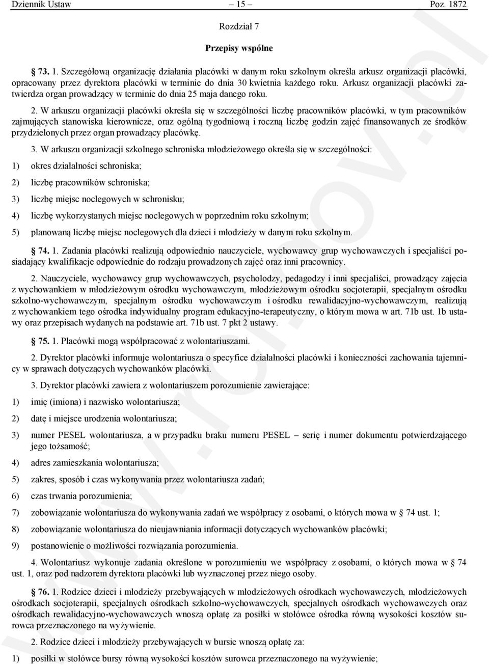 maja danego roku. 2.