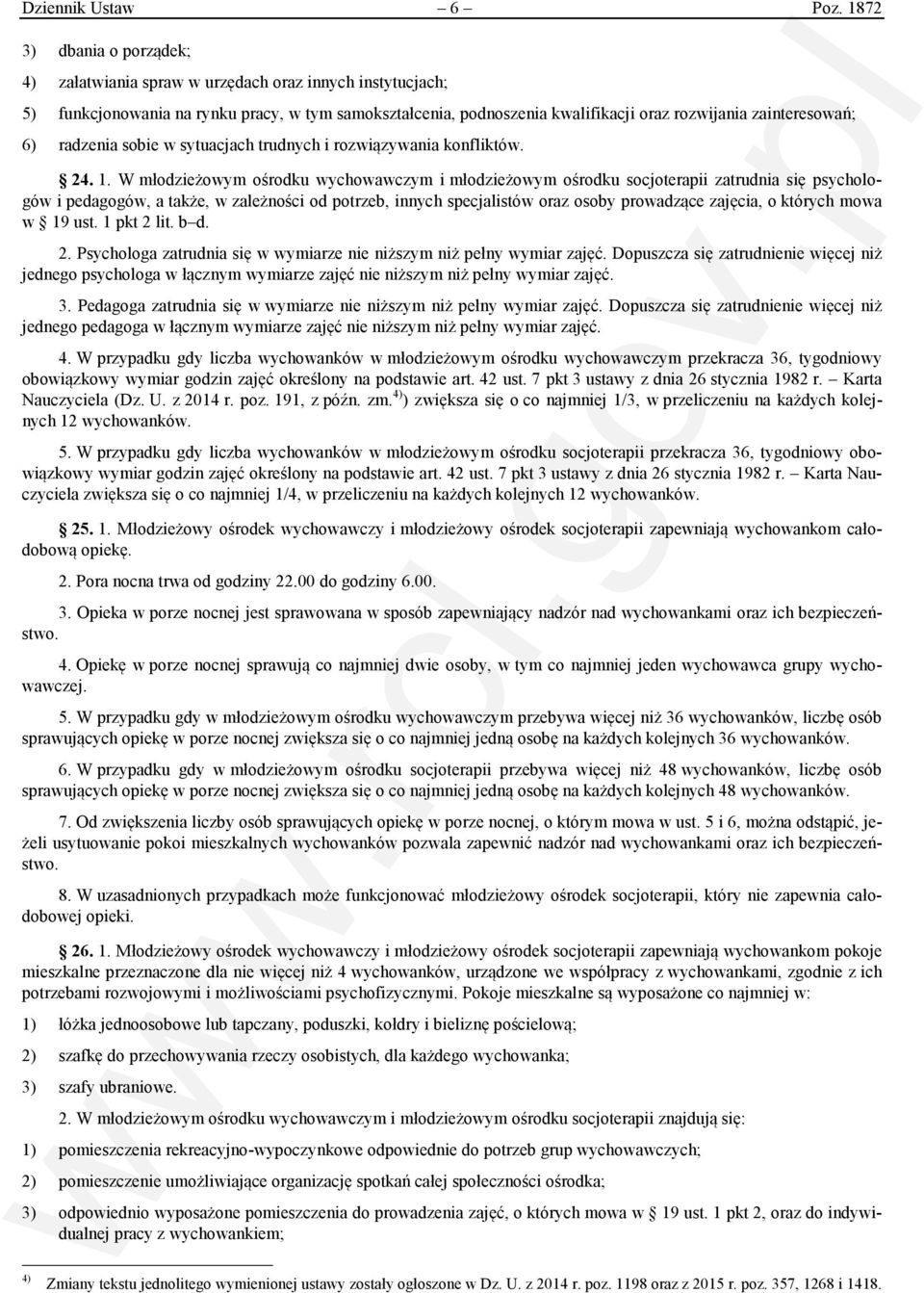 6) radzenia sobie w sytuacjach trudnych i rozwiązywania konfliktów. 24. 1.