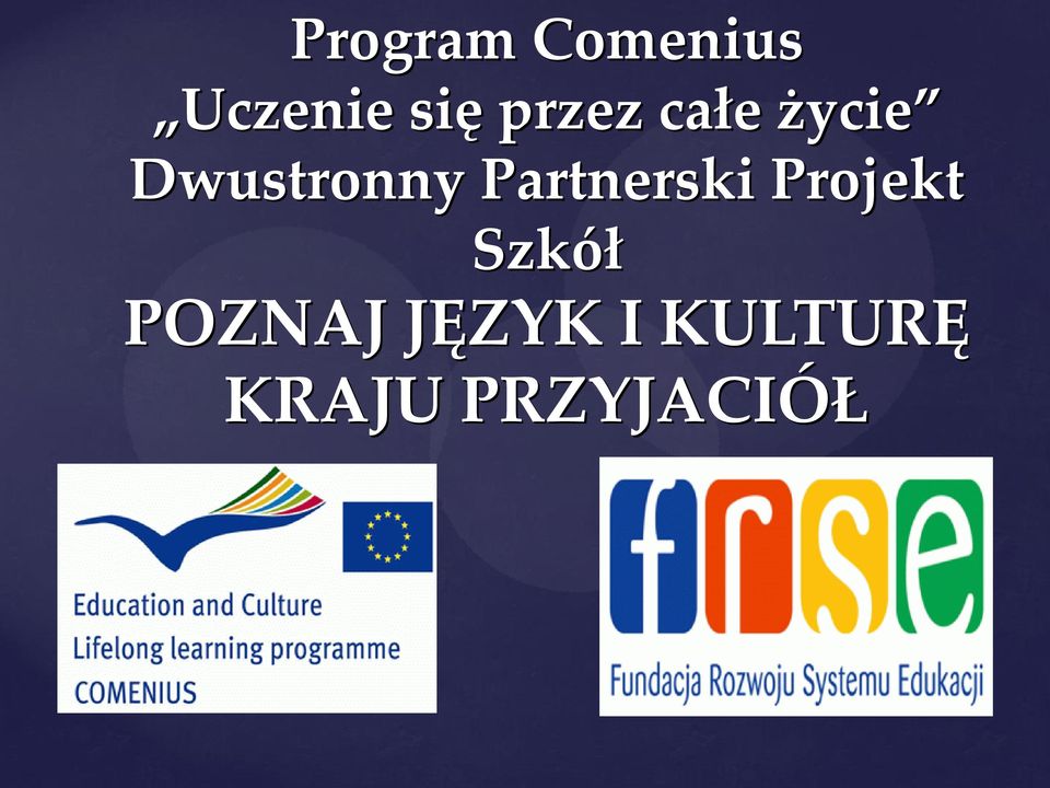 Partnerski Projekt Szkół