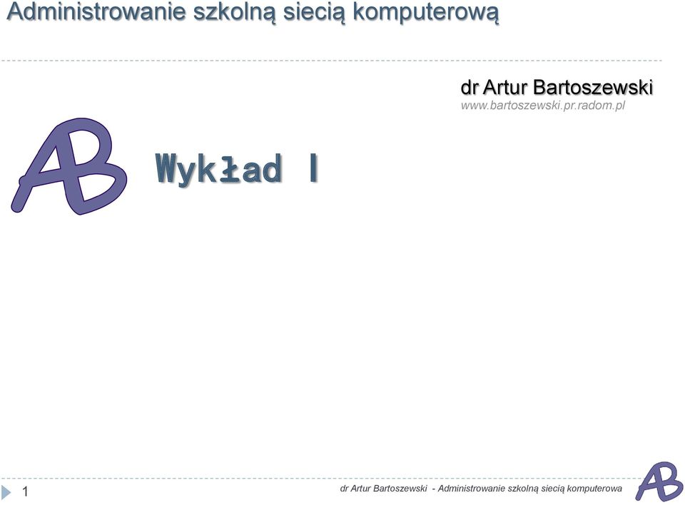 Artur Bartoszewski www.
