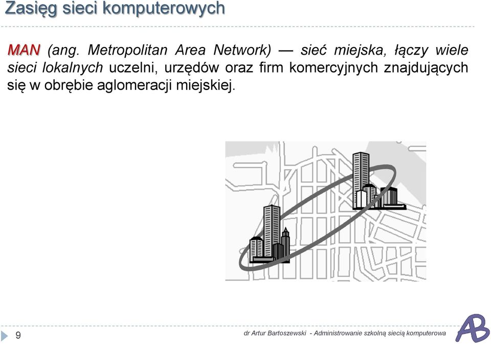 wiele sieci lokalnych uczelni, urzędów oraz firm