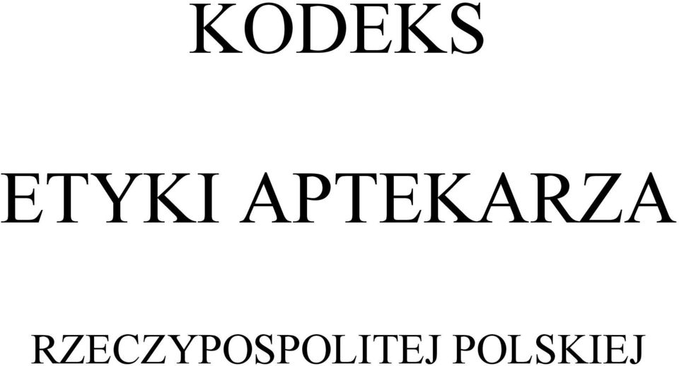 APTEKARZA