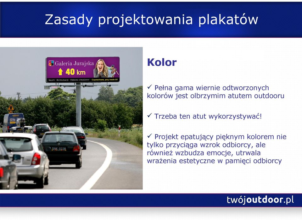 Projekt epatujący pięknym kolorem nie tylko przyciąga wzrok