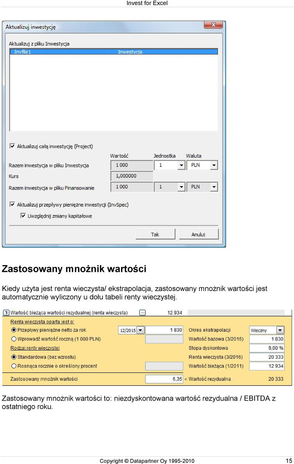 dołu tabeli renty wieczystej.