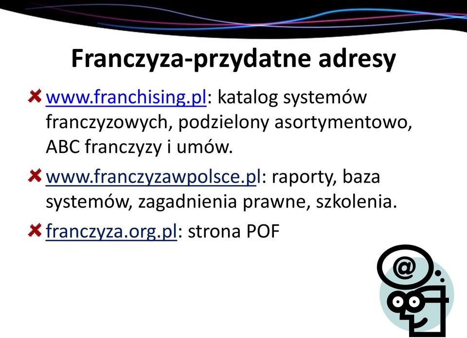 asortymentowo, ABC franczyzy i umów. www.franczyzawpolsce.