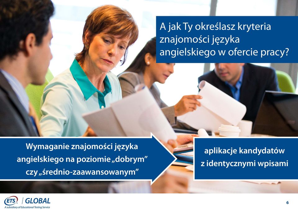 Wymaganie znajomości języka angielskiego na
