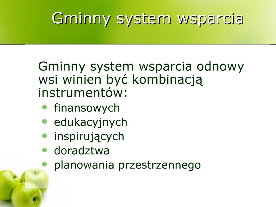 instrumentów: finansowych edukacyjnych