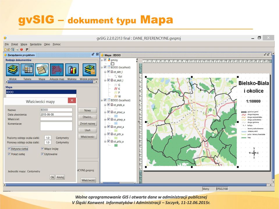 typu Mapa