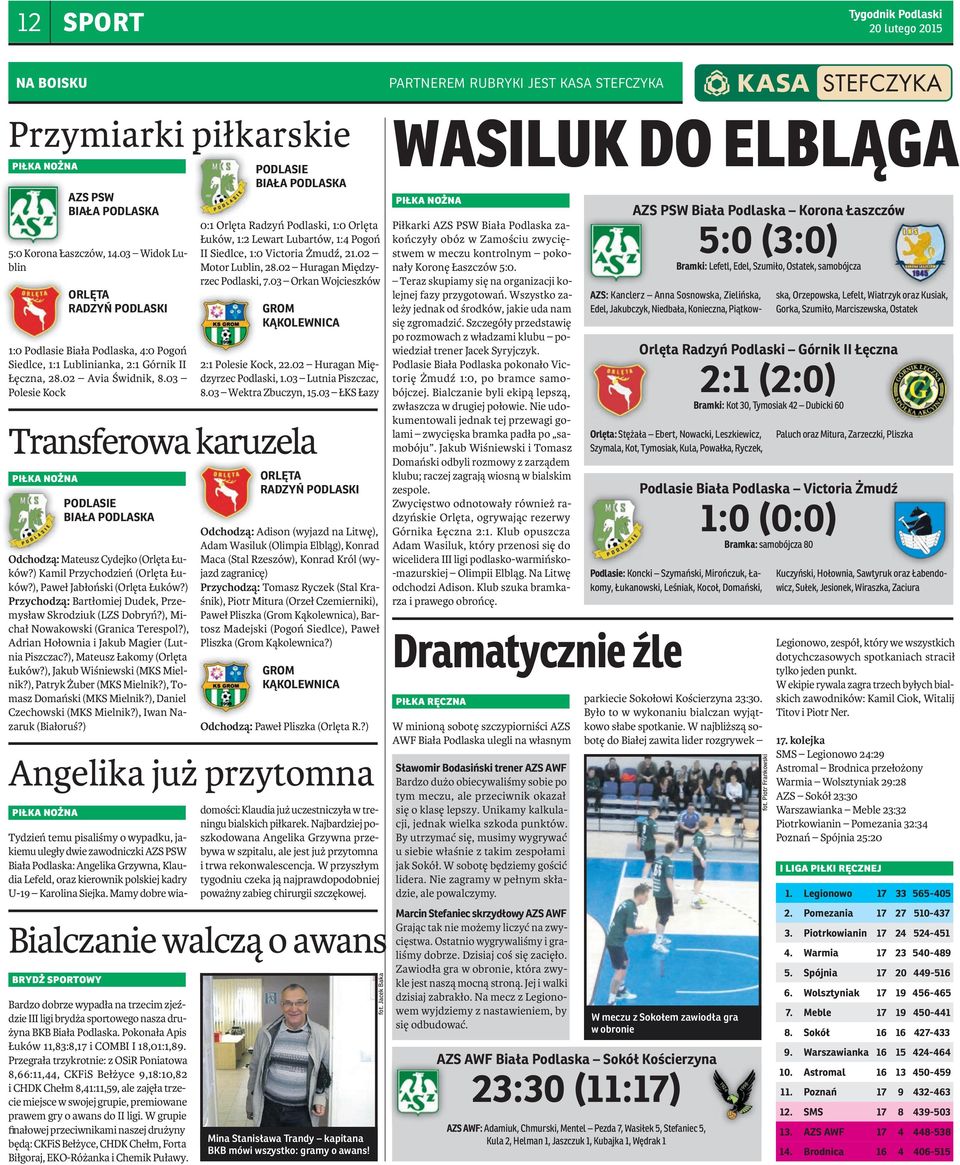 polityczne), religijne (nieakceptacja okrelonych porzdkw religijnych i udziau w konspiracji aresztowano komandorw: S. Mieszkowskiego, M. Wojcieszka, W Sztosie (1997, Olaf Lubaszenko) to miejsce randki cinkciarza Synka i Beaty zeszyty gdyskie nr 8 - Wysza Szkoa Komunikacji