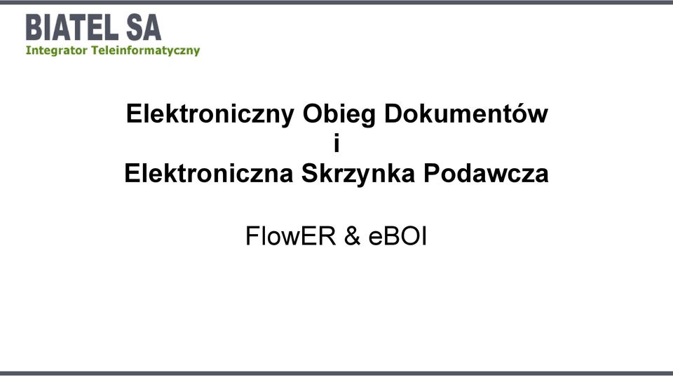 Elektroniczna