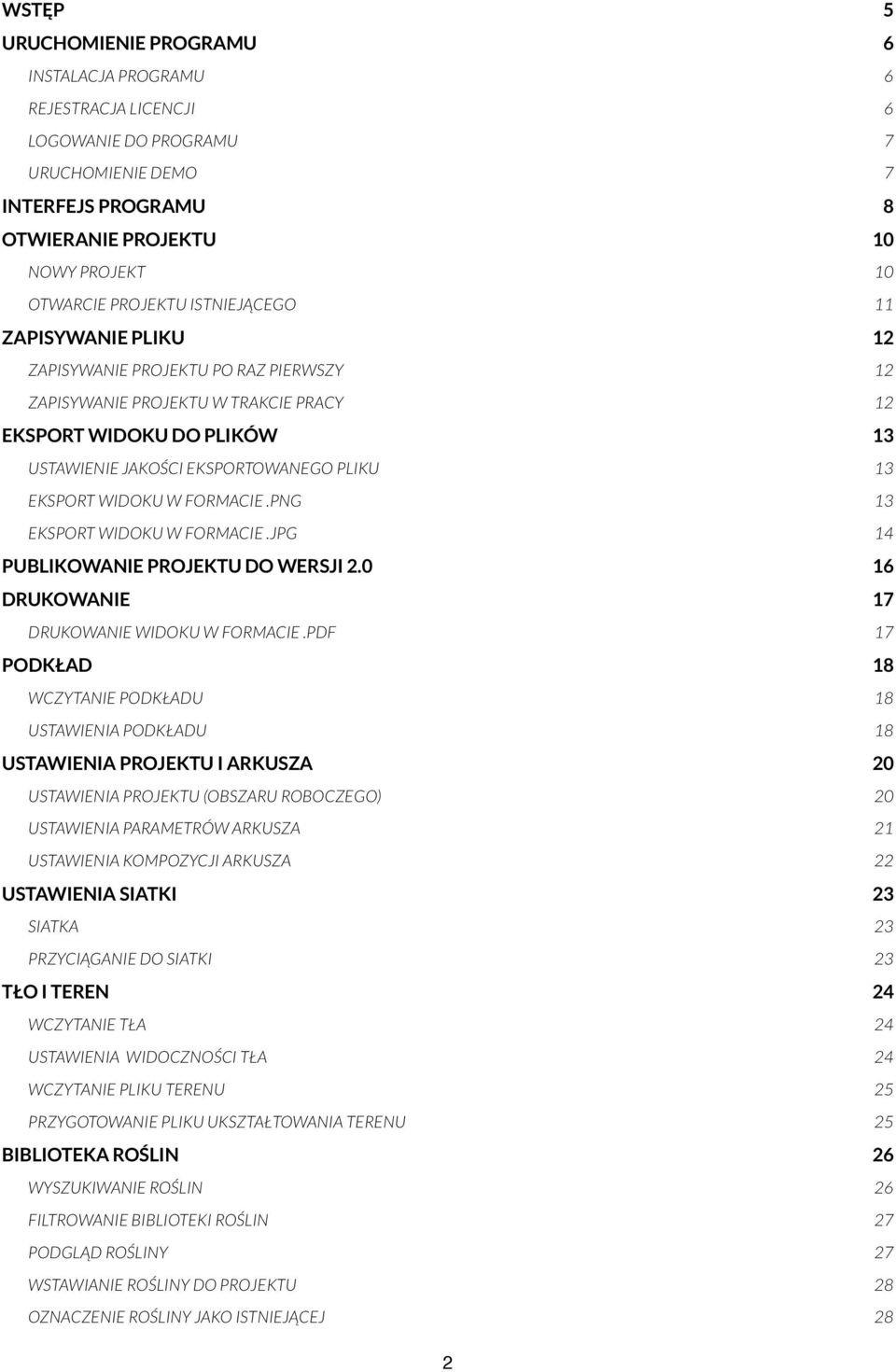 WIDOKU W FORMACIE.PNG 13 EKSPORT WIDOKU W FORMACIE.JPG 14 PUBLIKOWANIE PROJEKTU DO WERSJI 2.0 16 DRUKOWANIE 17 DRUKOWANIE WIDOKU W FORMACIE.