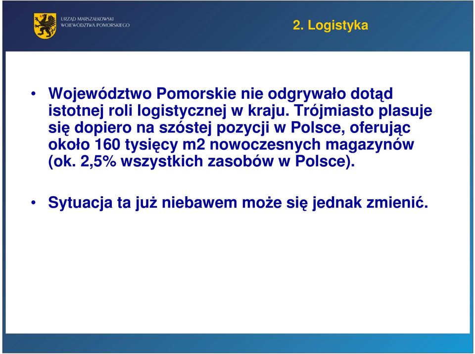 Trójmiasto plasuje się dopiero na szóstej pozycji w Polsce, oferując