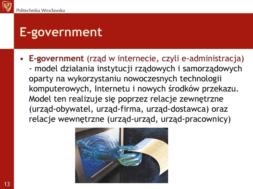 komputerowych, Internetu i nowych środków przekazu.